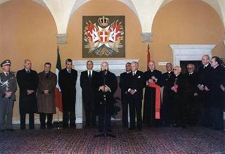 Visita del Presidente della Repubblica all'Ospedale S. Giovanni Battista dell'Associazione dei Cavalieri italiani del Sovrano Militare Ordine di Malta