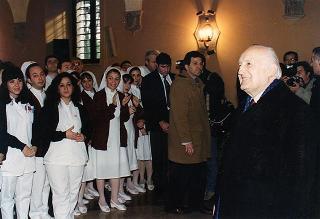 Visita del Presidente della Repubblica all'Ospedale S. Giovanni Battista dell'Associazione dei Cavalieri italiani del Sovrano Militare Ordine di Malta