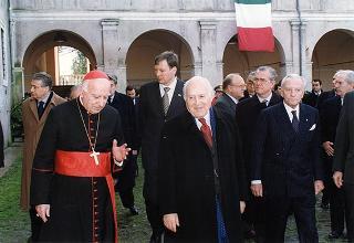 Visita del Presidente della Repubblica all'Ospedale S. Giovanni Battista dell'Associazione dei Cavalieri italiani del Sovrano Militare Ordine di Malta