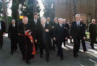 Visita del Presidente della Repubblica all'Ospedale S. Giovanni Battista dell'Associazione dei Cavalieri italiani del Sovrano Militare Ordine di Malta