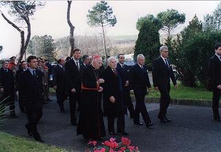 Visita del Presidente della Repubblica all'Ospedale S. Giovanni Battista dell'Associazione dei Cavalieri italiani del Sovrano Militare Ordine di Malta