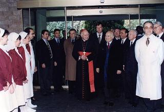 Visita del Presidente della Repubblica all'Ospedale S. Giovanni Battista dell'Associazione dei Cavalieri italiani del Sovrano Militare Ordine di Malta
