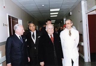 Visita del Presidente della Repubblica all'Ospedale S. Giovanni Battista dell'Associazione dei Cavalieri italiani del Sovrano Militare Ordine di Malta