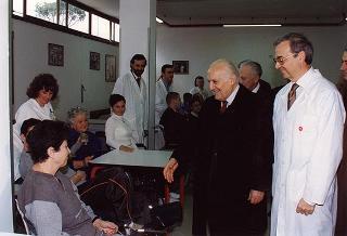 Visita del Presidente della Repubblica all'Ospedale S. Giovanni Battista dell'Associazione dei Cavalieri italiani del Sovrano Militare Ordine di Malta