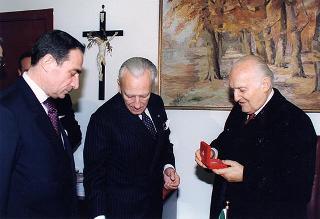 Visita del Presidente della Repubblica all'Ospedale S. Giovanni Battista dell'Associazione dei Cavalieri italiani del Sovrano Militare Ordine di Malta