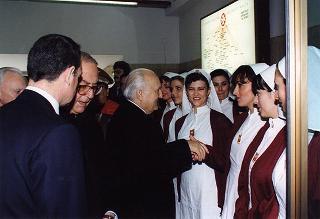 Visita del Presidente della Repubblica all'Ospedale S. Giovanni Battista dell'Associazione dei Cavalieri italiani del Sovrano Militare Ordine di Malta