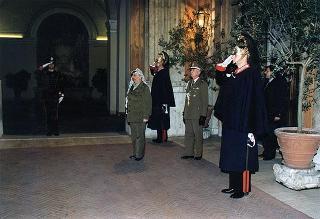Incontro con il Presidente dell'Autorità Nazionale Palestinese Yasser Arafat