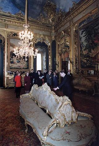 Visita di Stato in Italia del Presidente della Repubblica di Finlandia Martti Ahtisaari e signora