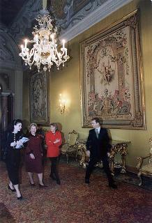 Visita di Stato in Italia del Presidente della Repubblica di Finlandia Martti Ahtisaari e signora