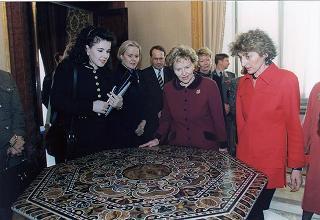 Visita di Stato in Italia del Presidente della Repubblica di Finlandia Martti Ahtisaari e signora
