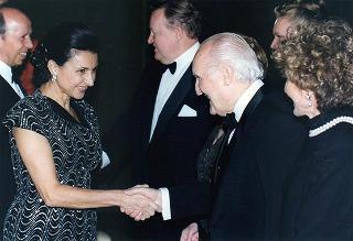 Visita di Stato in Italia del Presidente della Repubblica di Finlandia Martti Ahtisaari e signora