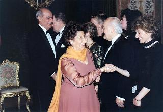 Visita di Stato in Italia del Presidente della Repubblica di Finlandia Martti Ahtisaari e signora