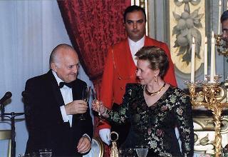 Visita di Stato in Italia del Presidente della Repubblica di Finlandia Martti Ahtisaari e signora