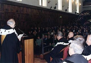 Intervento del Presidente della Repubblica all'inaugurazione dell'anno accademico 1996-1997 dell'Università Cattolica del Sacro Cuore a Milano