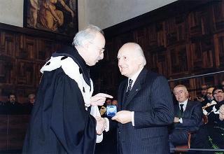 Intervento del Presidente della Repubblica all'inaugurazione dell'anno accademico 1996-1997 dell'Università Cattolica del Sacro Cuore a Milano