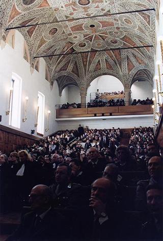 Intervento del Presidente della Repubblica all'inaugurazione dell'anno accademico 1996-1997 dell'Università Cattolica del Sacro Cuore a Milano