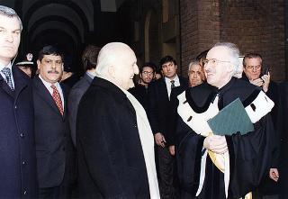 Intervento del Presidente della Repubblica all'inaugurazione dell'anno accademico 1996-1997 dell'Università Cattolica del Sacro Cuore a Milano