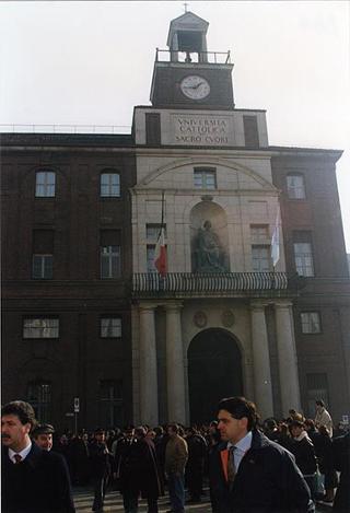 Intervento del Presidente della Repubblica all'inaugurazione dell'anno accademico 1996-1997 dell'Università Cattolica del Sacro Cuore a Milano