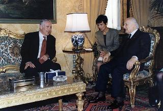 Incontro del Presidente della Repubblica Oscar Luigi Scalfaro con Benjamin Netanyahu, Primo Ministro dello Stato d'Israele