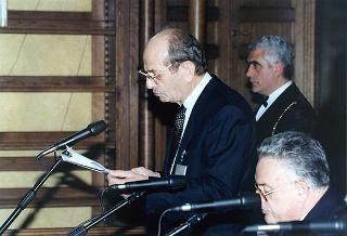 Intervento del Presidente della Repubblica alla cerimonia di consegna del Premio per gli studi giuridici "Giuseppe Chiarelli" (XVI edizione). Roma, Biblioteca della Camera dei Deputati