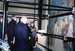 Intervento del Presidente della Repubblica alla cerimonia inaugurale del restauro degli affreschi di Piero della Francesca nella chiesa di S. Francesco ad Arezzo