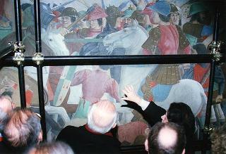 Intervento del Presidente della Repubblica alla cerimonia inaugurale del restauro degli affreschi di Piero della Francesca nella chiesa di S. Francesco ad Arezzo