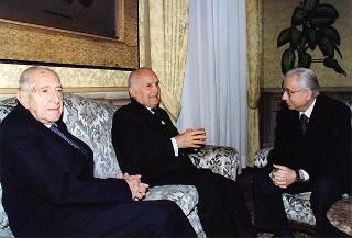 Intervento alla prima udienza pubblica della Corte Costituzionale per l'anno 1997. Roma (Palazzo della Consulta)