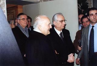 Intervento alla prima udienza pubblica della Corte Costituzionale per l'anno 1997. Roma (Palazzo della Consulta)