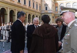 Visita di Stato in Italia del Presidente della Repubblica Federativa del Brasile Fernando Henrique Cardoso e signora