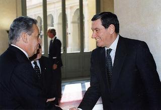 Visita di Stato in Italia del Presidente della Repubblica Federativa del Brasile Fernando Henrique Cardoso e signora