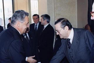 Visita di Stato in Italia del Presidente della Repubblica Federativa del Brasile Fernando Henrique Cardoso e signora
