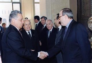 Visita di Stato in Italia del Presidente della Repubblica Federativa del Brasile Fernando Henrique Cardoso e signora