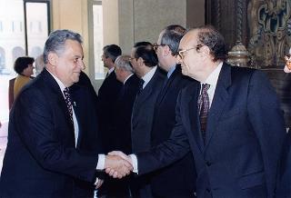 Visita di Stato in Italia del Presidente della Repubblica Federativa del Brasile Fernando Henrique Cardoso e signora