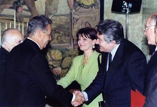 Visita di Stato in Italia del Presidente della Repubblica Federativa del Brasile Fernando Henrique Cardoso e signora