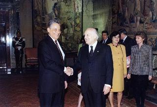Visita di Stato in Italia del Presidente della Repubblica Federativa del Brasile Fernando Henrique Cardoso e signora