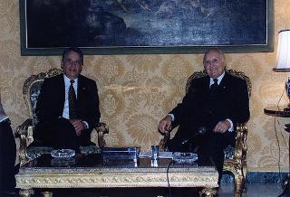 Visita di Stato in Italia del Presidente della Repubblica Federativa del Brasile Fernando Henrique Cardoso e signora