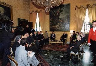 Visita di Stato in Italia del Presidente della Repubblica Federativa del Brasile Fernando Henrique Cardoso e signora
