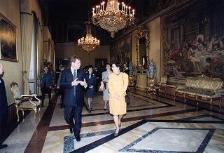 Visita di Stato in Italia del Presidente della Repubblica Federativa del Brasile Fernando Henrique Cardoso e signora