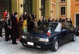 Visita di Stato in Italia del Presidente della Repubblica Federativa del Brasile Fernando Henrique Cardoso e signora