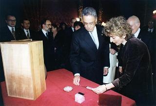 Visita di Stato in Italia del Presidente della Repubblica Federativa del Brasile Fernando Henrique Cardoso e signora