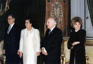 Visita di Stato in Italia del Presidente della Repubblica Federativa del Brasile Fernando Henrique Cardoso e signora