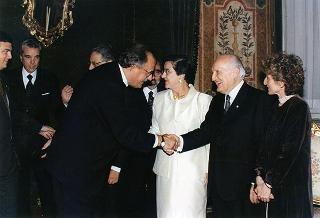 Visita di Stato in Italia del Presidente della Repubblica Federativa del Brasile Fernando Henrique Cardoso e signora