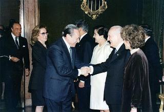 Visita di Stato in Italia del Presidente della Repubblica Federativa del Brasile Fernando Henrique Cardoso e signora