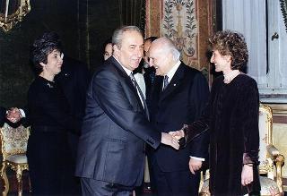 Visita di Stato in Italia del Presidente della Repubblica Federativa del Brasile Fernando Henrique Cardoso e signora
