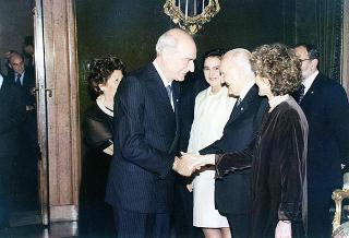Visita di Stato in Italia del Presidente della Repubblica Federativa del Brasile Fernando Henrique Cardoso e signora