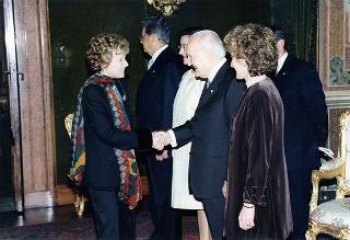 Visita di Stato in Italia del Presidente della Repubblica Federativa del Brasile Fernando Henrique Cardoso e signora