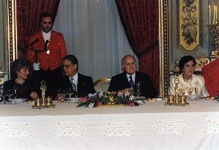 Visita di Stato in Italia del Presidente della Repubblica Federativa del Brasile Fernando Henrique Cardoso e signora