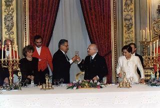 Visita di Stato in Italia del Presidente della Repubblica Federativa del Brasile Fernando Henrique Cardoso e signora