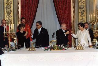 Visita di Stato in Italia del Presidente della Repubblica Federativa del Brasile Fernando Henrique Cardoso e signora