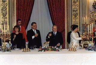 Visita di Stato in Italia del Presidente della Repubblica Federativa del Brasile Fernando Henrique Cardoso e signora